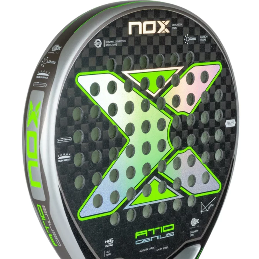 Nox AT10 Luxury Genius Arena 2023 By Agustin Tapia padel tennis bat