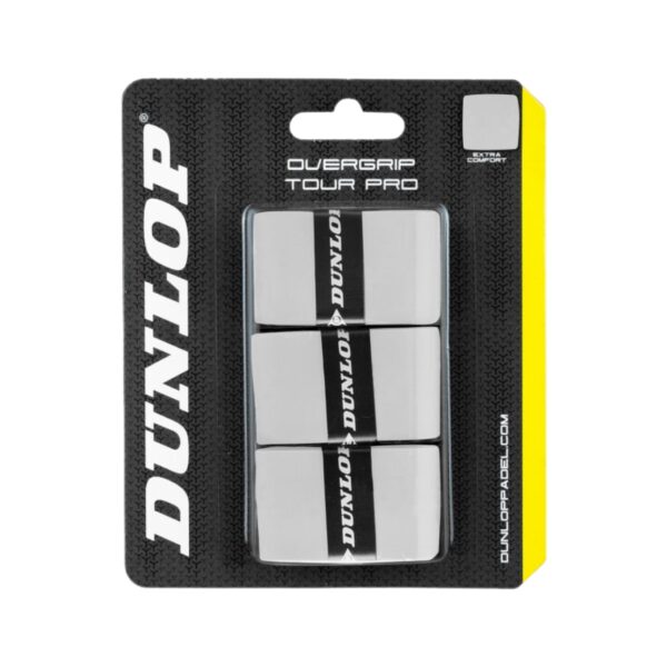 Dunlop Tour Pro Overgrip 3-pack White